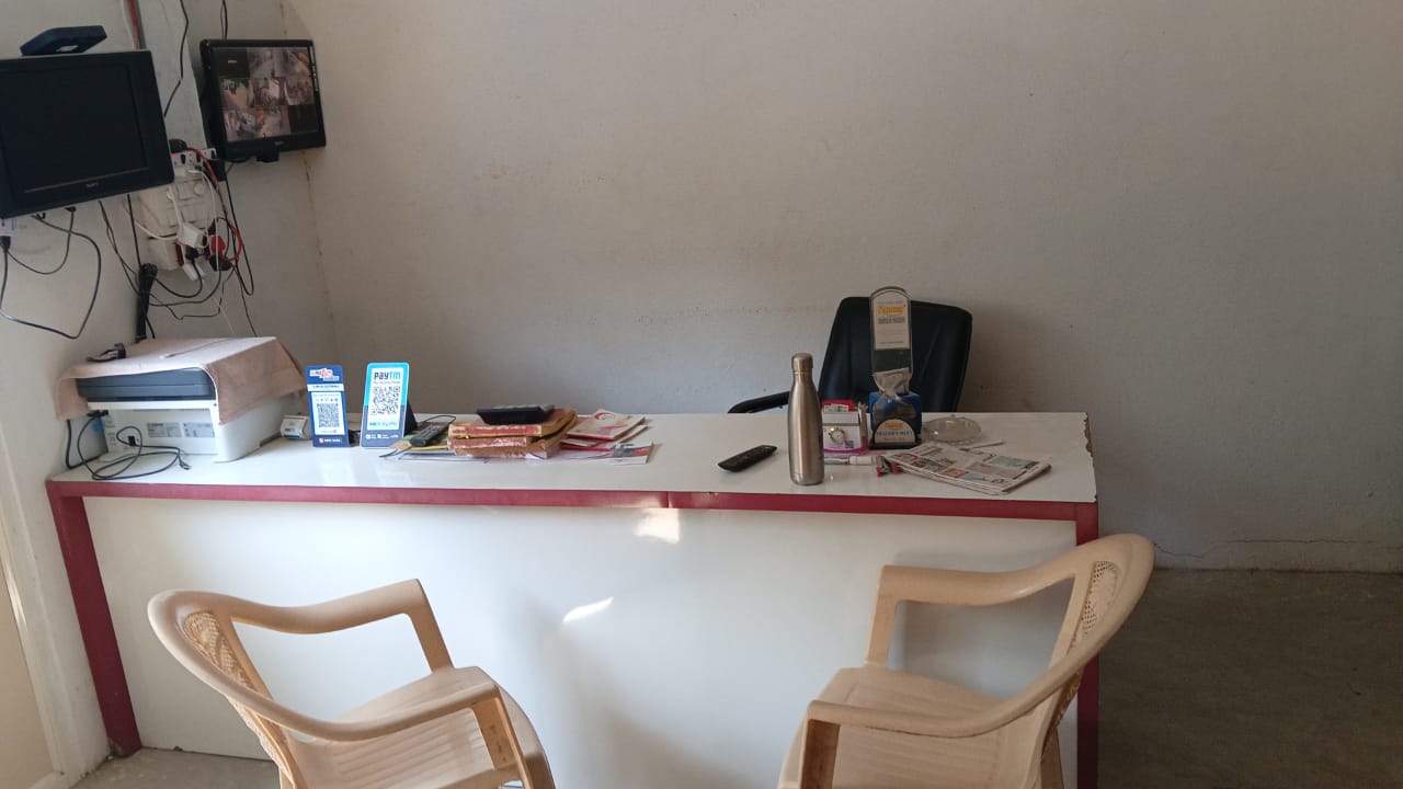 Office desk where customer enquiries are handled
